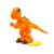 Műanyag játék tyrannoszaurusz szétszedhető