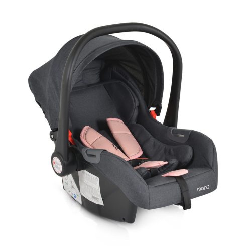 TRIO I-SIZE autós hordozó Polly babakocsihoz PINK