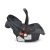 TRIO I-SIZE autós hordozó Polly babakocsihoz FEKETE