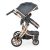Polly 2 in1 babakocsi SZETT:sport+mózes+kistáska 107985 FEKETE