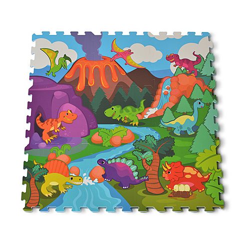 HABTAPI 9 db-os puzzle DINO