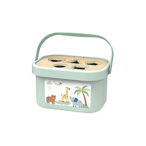 Tooky toy 3in1 készségfejlesztő doboz formabedobóval