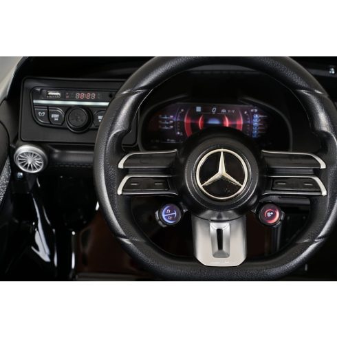 BO DK-SL63 MERCEDES elektromos kisautó 2 motoros, 125cm, 35kg-ig ZÖLD