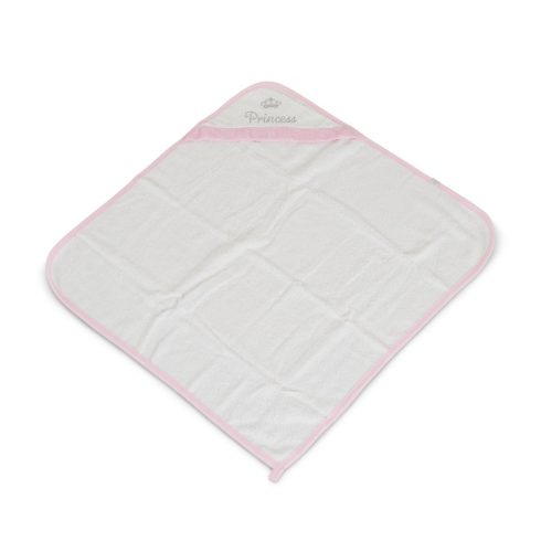 Princess törölköző 75*75cm frottier PINK/rózsa