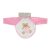 BEAR előke hosszú ujjal, macis mintával, pvc/textil HUG ME/ PINK