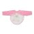 BEAR előke hosszú ujjal, macis mintával, pvc/textil HUG ME/ PINK
