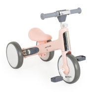   LEARN-to-Ride mini futóbicikli 3 kerekű tricikli, összecsukható PINK/rózsa