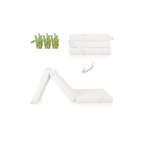 CASHMERE TOUCH összecsukható matrac aloe vera huzattal FEHÉR