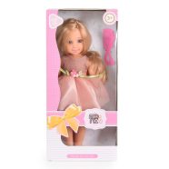   BABA 38 cmes hajasbaba, szőke, tüll szoknya, fésűvel BÉZS 