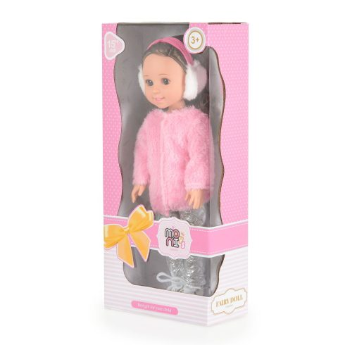 BABA 38cm hajasbaba téli ruhában 