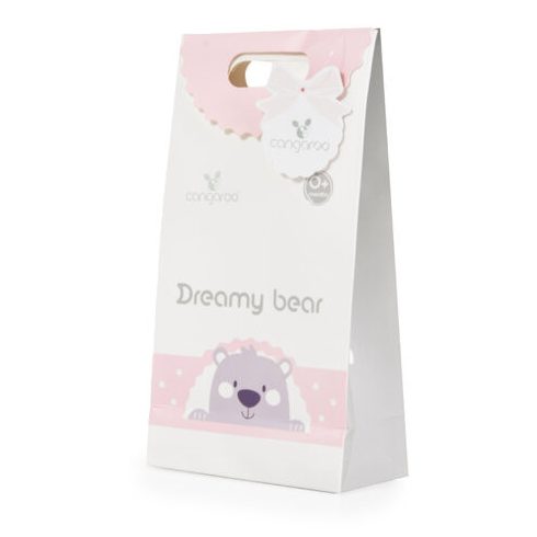 Takaró 75x100 cm Dreamy bear PINK