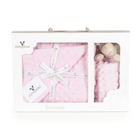 BENNIE takaró szundikendővel 75x100cm PINK