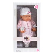 BABA 41 cmes  sapkában, kisruhában