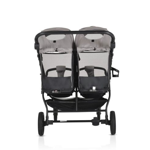 MONI TWINGO Iker babakocsi lábzsákkal VSZÜRKE/SILVER
