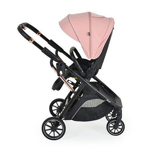 BINGO babakocsi  SZETT újszülött kortól 22kg-ig 2in1 sport+váz+hordozó PINK
