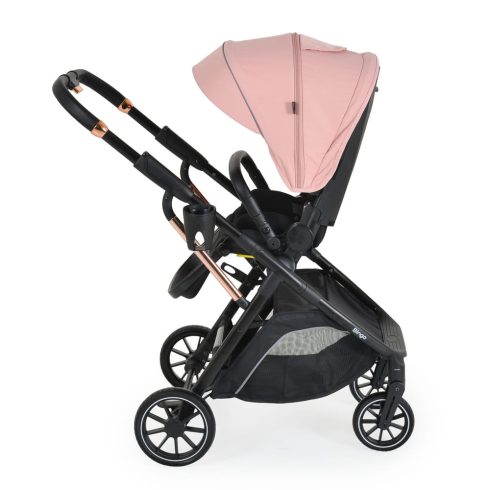 BINGO babakocsi 22kg-ig, sport vázzal, összecsukható 2 irányban PINK