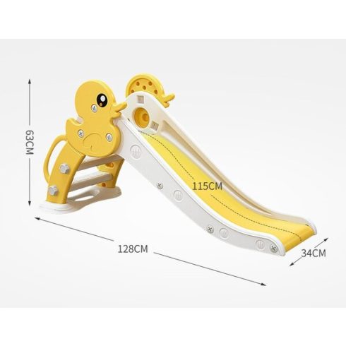 MONI csúszda 116cm KACSÁS SZÜRKE