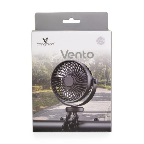 VENTO ventilátor babakocsihoz FEKETE