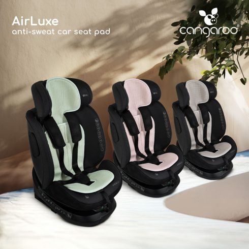 AIRLUXE autósülés párna izzadásgátlós 76-150cm SZÜRKE
