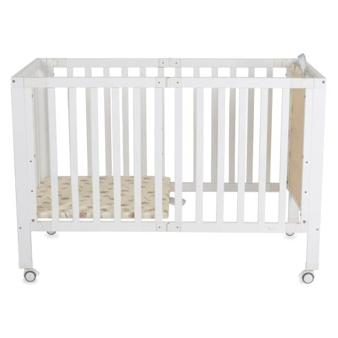 NOVA fa babaágy összecsukható FEHÉR