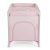 UNO utazóágy 1 szintes zippes kibújóval PINK 