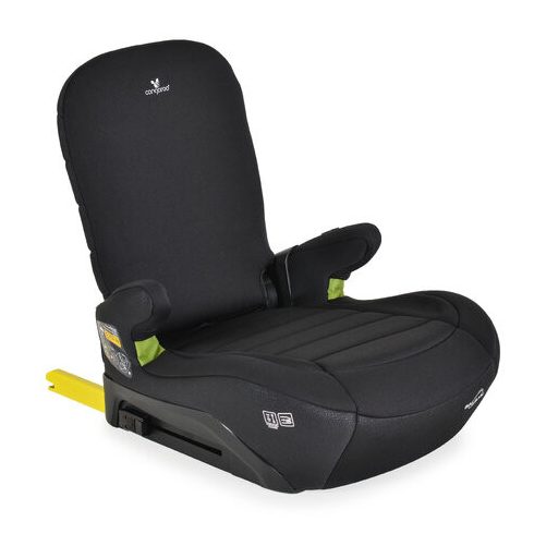 GALAXY ülésmagasító háttámlával 125-150cm, ISOFIX FEKETE
