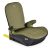GALAXY ülésmagasító háttámlával 125-150cm, ISOFIX ZÖLD