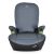 GALAXY ülésmagasító háttámlával 125-150cm, ISOFIX SZÜRKE