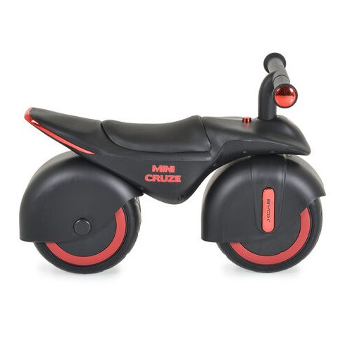 MINI CRUZE futóbicikli, ráülős járgány, kismotor,  zenélő, óriás kerekekkel FEKETE