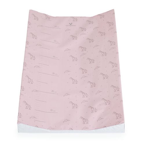 PELENKÁZÓLAP soft 44x67cm zsiráfos PINK