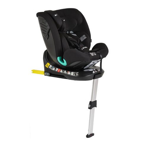 i-PROTECT autós ülés 40-150cm támasztólábbal 360 forgatható FEKETE