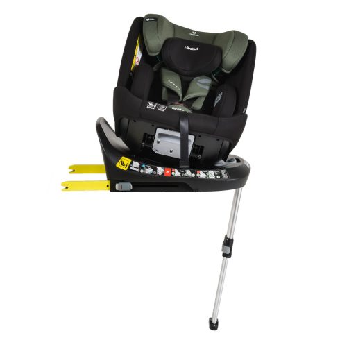 i-PROTECT autós ülés 40-150cm támasztólábbal 360 forgatható ZÖLD