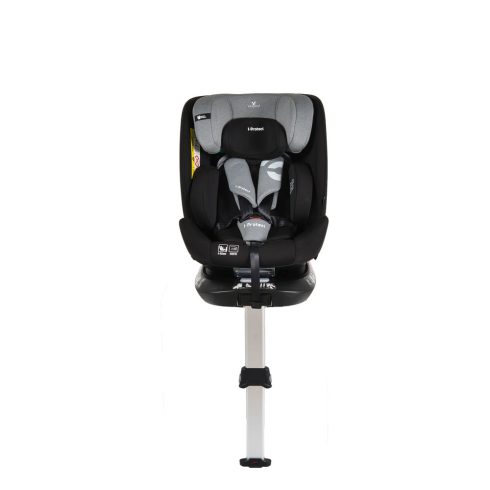i-PROTECT autós ülés 40-150cm támasztólábbal 360 forgatható STEEL/SZÜRKE