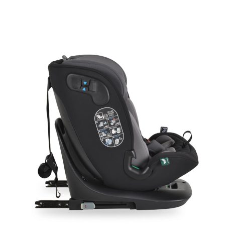 GTS prémium autós ülés 40-150cm SPS, 360fokban forgatható SZÜRKE