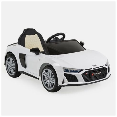 BO Audi R8 Spyder elektromos autó 105cm FEHÉR
