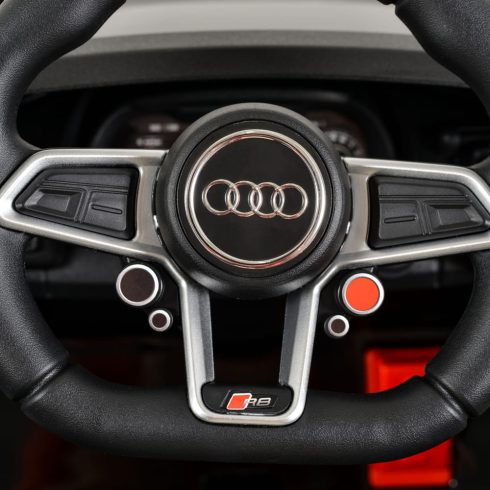 BO Audi R8 Spyder elektromos autó 105cm FEKETE
