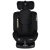 i-MAXX autós ülés,  isofix, forgatható, 2 plüss+párna 40-150cm FEKETE