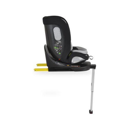 STRIKE autós ülés támasztólábbal, SPS, 360fokban forgatható 40-150cm SSZÜRKE