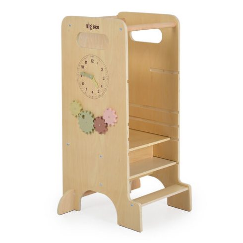 BIG BEN fa csúszdás tanuló torony 4in1