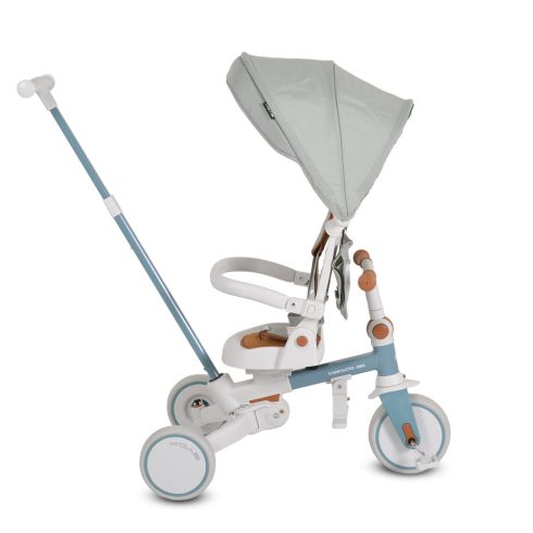 COMPACTO ÚJ 3IN1 tricikli multifunkciós, futóbiciklivé alakítható KÉK