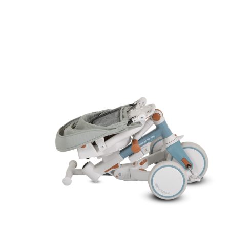 COMPACTO ÚJ 3IN1 tricikli multifunkciós, futóbiciklivé alakítható KÉK