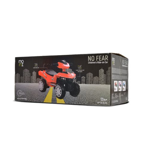NO FEAR ráülős kis quad műanyag PIROS