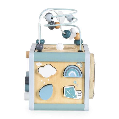 MONI activity kocka xilofonnal, drót pályával VKÉK