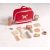 MONI KISTÁSKA fa tűzoltó szett 10dbos PIROS