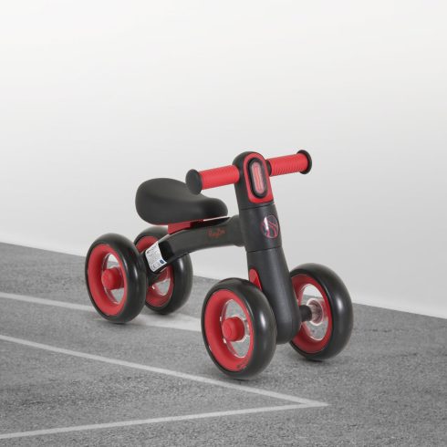 ROLLYBO mini futóbicikli 4 kerekű FEKETE