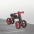 ROLLYBO mini futóbicikli 4 kerekű FEKETE