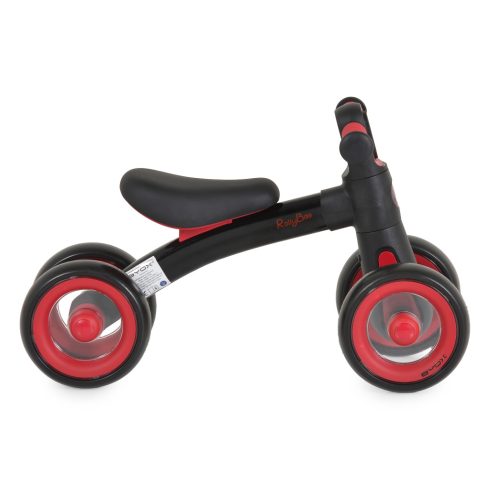 ROLLYBO mini futóbicikli 4 kerekű FEKETE