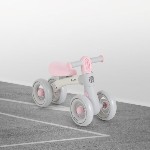 ROLLYBO mini futóbicikli 4 kerekű PINK
