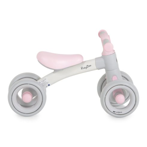 ROLLYBO mini futóbicikli 4 kerekű PINK