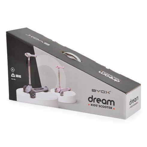 DREAM roller világító kerekekkel SZÜRKE